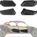 KEMIMOTO X3 Max Lower Doors Compatible with Can Am Maverick X3 Max RS DS 2017 2018 2019 2020 2021 2022 2023 2024 2025