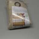 Linen Blackout Curtains for Bedroom Narrow Window, Thermal Insulated Complete Light Blocking Privacy Soundproof Small Curtains for Basement, Each 38 Inch Wide 63 Inch Length 2 Panels, Burlap