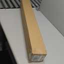 Cordless Bamboo Roman Shades for Windows, Blinds Size (33" W 64" H) Colour (BDP-Driftwood)