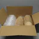 50 Pack 35 Oz Large Paper Bowls with Lids, Heavy Duty Paper Bowls for Party, Disposable Bowls Bulk Leakproof and Microwave Safe for Hot/Cold Use (35 OZ)