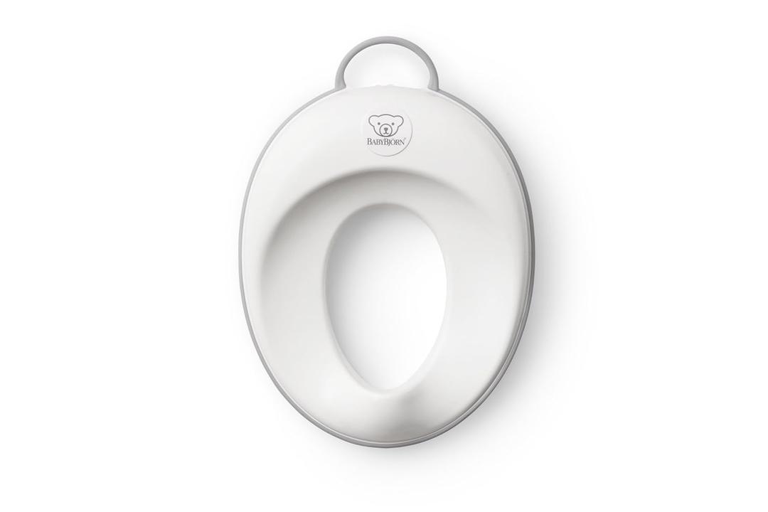 BABYBJORN Toilet Trainer, White/Gray, 1 Count (Pack of 1) (White/Grey)
