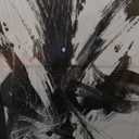 RUIFENGL Black and White Abstract Canvas Prints Wall Art for Office Wall Decor Black & White Graffiti Modern Paintings Artwork Pictures for Living Room Home Decoration Ready to Hang 30"x 60" Xlarge