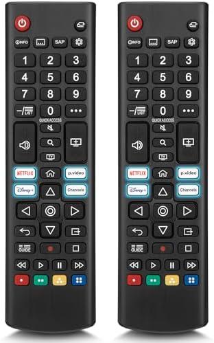 Universal for LG Smart TV Remote Control Replacement (Pack of 2)