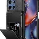 Vofolen for Moto G 2026/2025 Phone Case, Moto G Play 2026 Case Wallet with Card Holder Dual Layer Heavy Duty Shockproof Drop Protective Hidden Flip 4-Card Slots Slim Pocket Phone Cover for Women Men