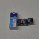 Brother P-Touch Btag Label Tape, BTAG3M02, 0.47 in by 13.1 ft, White on Purple, Black on Light Blue, White on Pink, 3-Pack