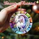 Christmas Ornaments, Unicorn Ornament, Christmas Tree Ornaments, Xmas Decorations, Holiday Decorations, Gifts for Unicorn Lovers, Holiday Party Gifts, and Xmas Gift Ideas