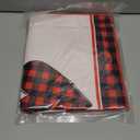 Easter Kitchen Towels - Easter 18x26 Inch Microfiber Kitchen Dish Cloth 2pcs Decorative Absorbent Hand Towels with Hanging Loop for Gifting Housewarming, Black Bunnies