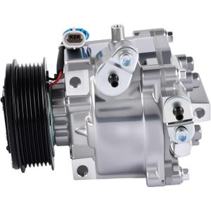 AC Compressor with Clutch Fit for Buick Encore 2013-2022, Encore GX 2020-2021, Chevrolet Sonic 2013-2020, Trax 2013-2022 1.4L Engine Part# CO 22301C