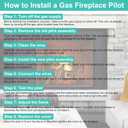 IPI Pilot Assembly 4021-423 for Heatilator, Heat N Glo, QuadraFire Fireplaces, Propane Gas Pilot Assembly Fireplace Parts for Heatilator ND4236I, ND3933I, Heat N Glo 6000TR, SL-550TRS