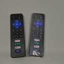 (Pack of 2) Replacement for Roku-TV-Remote-Control, for TCL Roku/Onn Roku/Hisense Roku/Sharp Roku/Philips Roku Series Smart TVs (Not for Roku Stick, Box, Premiere and Players)