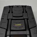 Folding Hand Truck 500lbs, Portable Heavy Duty Dolly Cart, 6 Wheels Collapsible Luggage Cart with 2 Elastic Ropes - Compact Trolley Cart for Easy Moving - Ideal Hand Cart for Travel and More (17, Black)