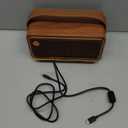 Edifier Retro Wood Bluetooth Speaker, Wireless Portable Speakers with 40W Hi-Res Audio, Stereo Pairing ConneX App, USB and TF Card Brown