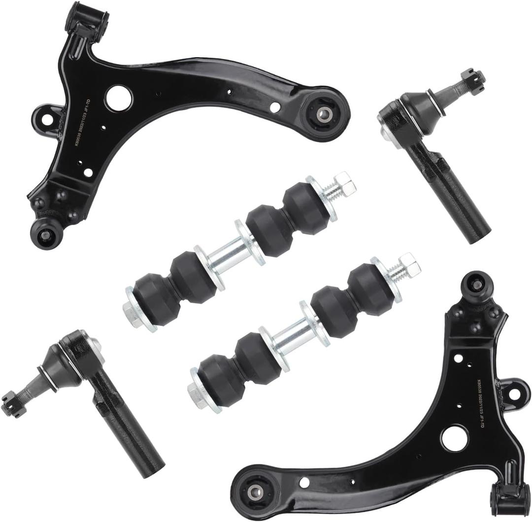 Front Lower Control Arms Suspension Kit w/Ball Joint Fit for Chevy Impala 2000-2016 for Buick Lacrosse 2005-2009 Regal 1997-2004 for Monte Carlo 2000-2007 for Oldsmobile Intrigue 1998-2002-6pcs