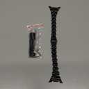 GELISHI Compatible with Galaxy Watch 8 Band 40mm 44mm for Women, Stainless Metal Slim Bands for Galaxy Watch 8 Classic 46mm, Black