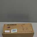 HUANUO FlowLift Single Monitor Mount, 13 to 32 Inch Monitor Arm, Adjustable Monitor Stand, Vesa Mount with Clamp and Grommet Base - Fits 4.4 to 19.8lbs LCD Computer Monitors (Black)