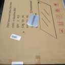 Lorell Tempered Glass Chairmat, 46" Width x 36" Depth x 0.25" Thickness, Clear, 1 Each