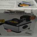 Chefman 4.5 Liter Deep Fryer w/Basket Strainer, XL Jumbo Size, Adjustable Temperature & Timer, Perfect for Fried Chicken, Shrimp, French Fries, Chips & More, Removable Oil-Container, Stainless Steel
