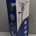 KingPavonini Walking Cane for Men Women Stability, Free Standing Foldable Cane, Ergonomic Handle Pivoting Quad Base, Heavy Duty 350 LBs, Adjustable Walking Canes for Seniors Balance with Travel Bag (Black)