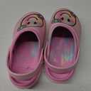 Capelli Childrens Pink Clogs With Smile Design Girls Tie Dye Happy Face Slip On 11
