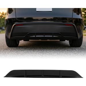 Rear Diffuser for Tesla Model Y Juniper 2025 2026 Glossy Black | Easy Installation,Fastness,Long Lasting,Impact-Resistant,Perfect Fit,Elaborate Manufacturing