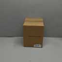 URALFA Mini Salt and Pepper Shakers With Lid, Plastic Spice shaker Seasoning Shaker, Travel Spice Containers without Spices, Brown (6 Pack)