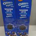 2 x Post OREO PUFFS Cereal, Chocolate Breakfast Cereal, 16.5 oz box (EXP 08/27/27)