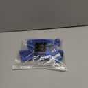 SCENEREAL Puppy Dog Harness with Leash Set for Small Medium Sized Dogs, Soft Mesh Step in Pet Harnesses and Leash, No Chock Plaid Adjustable No Pull Vest for Dogs Cats, Chihuahua,Bulldog (Blue M) (M: Chest Girth: 17"-21")