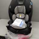 Graco Slimfit 3-in-1 Convertible Car Seat, Slim Car Seat with Space-Saving Design, Highback Booster Seat with 10-Position Headrest, Rear Facing and Forward Facing Carseat, Jarret, Manufacturing Date: 2026/05/16