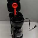 BLACK+DECKER 12-Cup Coffee Maker with Easy On/Off Switch, Easy Pour, Non-Drip Carafe with Removable Filter Basket, Vortex Technology, Black