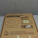 18" Acacia Wood Lazy Susan for Table Top - Wooden Turntable Serving Tray for Charcuterie Boards Cheese Board - Extra Large Round Lazy Susan Organizer - Kitchen Revolution for Countertop (18 Inch)