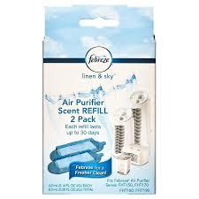 Air Purifier Refill, Linen Scent, 3 1/4 x 3/4" x 5 1/2", 2 ...