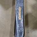 BUNKER INDUST 180 Degree Awning Free Standing, Vehicle Overland Awning Built-in LED Light - Three Colors, Car Driver Passenger Side, Waterproof Wind Resistant for SUV Van Truck Camper (black)