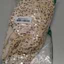 48 Inch Champagne Gold Xmas Tree Skirt Christmas Decorations Velvet Sequin Tree Skirt Cover New Year Party Indoor Holiday Tree Decorations