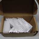 10 Pack Aluminum L Shaped Angle Bracket, 2" x 2" x 1-1/8" Aluminum Profile Corner Braces, 5mm Thick