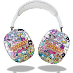 Sonix x Sanrio Protective Case Cover for AirPods Max Headphones | Clear TPU Cover Case | Hello Kitty & Friends Stickers