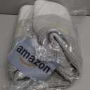 OIAHOMY 80L Laundry Hamper with Handles,Decorative Basket for Living room,Woven Storage Basket for Toys Bin,Pillows, Blankets,Clothes-20x18in-Gradient Gray