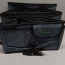 DRIVE - Car Trunk Organizer - Collapsible, Multi-Compartment Automotive SUV Car Organizer for Storage w/Adjustable Straps - Truck & Car Accessories for Women and Men - Grey 