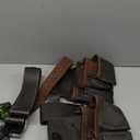 Graintex OD2222:: 10 Pocket Framers Tool Belt Premium Oil Tanned Leather with 2 Leather Belt for Constructors, Electricians, Plumbers, Handymen