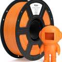 ELEGOO PLA+ Filament 1.75mm Orange 1KG, High Toughness PLA Plus 3D Printer Filament Dimensional Accuracy +/- 0.02mm, 1kg Spool(2.2lbs) Fits for Most FDM 3D Printers