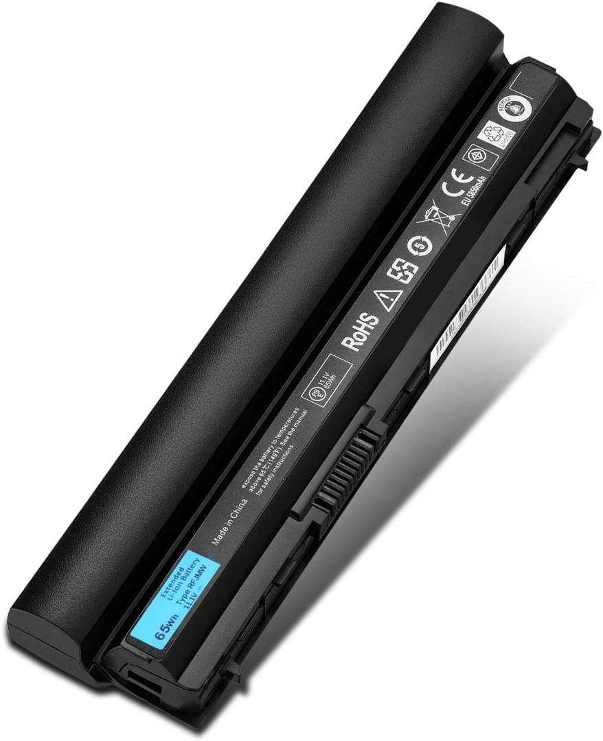 LQM New 65Wh E6230 Laptop Battery for Dell Latitude E6120 E6230 E6320 E6330 E6430s E6220 Series 823F9 7FF1K 312-1241 9GXD5 312-1446 K4CP5 312-1242