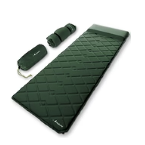 MalloMe Sleeping Pad Camping Air Mat – Inflating Mattress Bed for Backpacking Adults – Inflatable Ultralight Insulated Soft Foam Sleep Gear - Lightweight Travel Cot Roll Mats Accessories