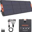 SOKIOVOLA N-Type 16BB 200W Portable Solar Panel for EF/Jackery/Bluetti/Anker Power Station Foldable Solar Panel 25% High Efficiency IP68 Waterproof for Outdoor Trip RV Camping Blackout Off Grid