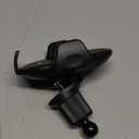 Miracase Phone Holders for Your Car with Metal Hook Clip, Air Vent Cell Phone Stand Car Mount, Universal Automobile Cradle for Garmin GPS Fit iPhone Android and All Smartphones, Dark Black (1 Pack)