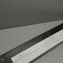 Econoco REMAB4 Rectangular Tubing, 4' Length x 1/2" x 1-1/2", Black (Pack of 10)