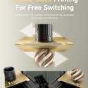 YOOPAI Double-Sided PEI Sheet, 235x235mm 3D Printer Bed Platform, Build Plate for Creality Ender 3 V3 SE/KE /K1/K1C/Ender 3 V3/3 Pro/ 5 S1/ 3 S1 Pro/3 Neo, Without Magnetic Sticker, Gold