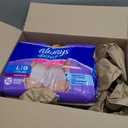 Always Discreet Adult Diapers for Women, Incontinence Underwear, Postpartum Essentials, Disposable Briefs, Max Absorbency, Bladder Leak Protection, Large, 76ct