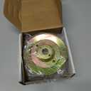 M163464 Deck Spindle Pulley 3 pcs, Compatible with John Deere Z425 Z435 Z445 EZtrak Zero Turn Mowers, Rotary 13542 M154394 Blade Drive Pulley Round 4.9" OD