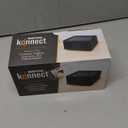 Bostitch Office Konnect Power Hub, Two Outlets Charging Station for Desktop, Shallow Tray Top, Black