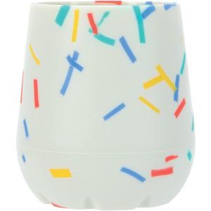 Nuby Silicone Confetti/Sprinkles First Open Training Cup for Baby: 2oz (1 Count)