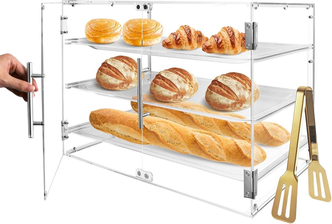 Bakery Display Case for Commercial Countertop 21" x 16.2" x 14.2"